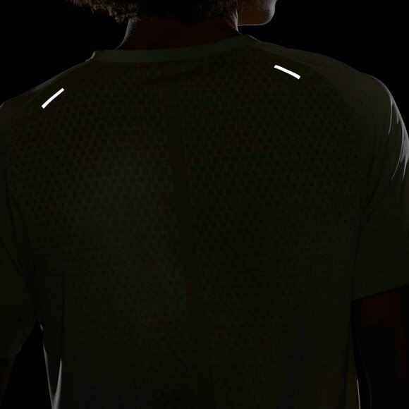 $80 NIKE ADV TECHKNIT ULTRA RUNNING SHIRT DM4753-371 OLIVE AURA/SEA GLASS S - Picture 6 of 8